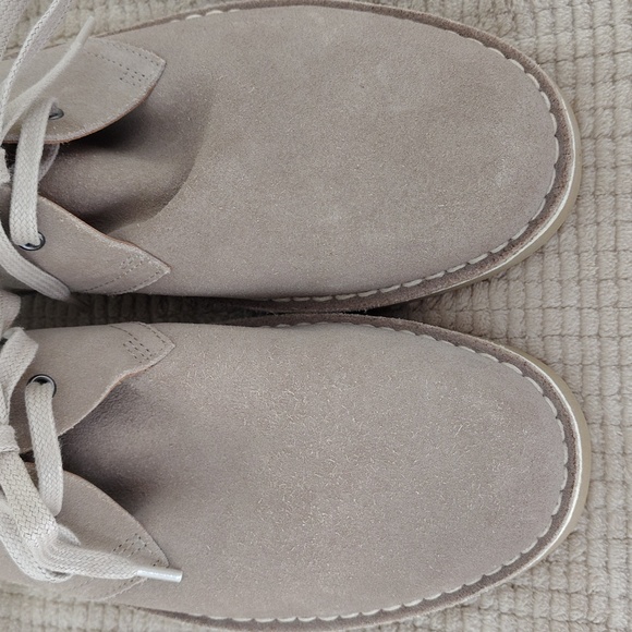 Alpine Design Ortholite Taupe Suede Ankle Chukka Loafer Boots Size 9.5 - Picture 8 of 11